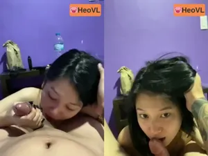 Anh đại ca xăm trổ số hưởng khi có ghệ hết mực hầu hạ